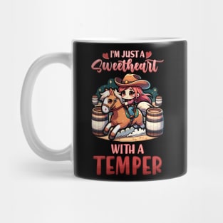 I'm Just A Sweetheart With A Temper I Equestrian Mug